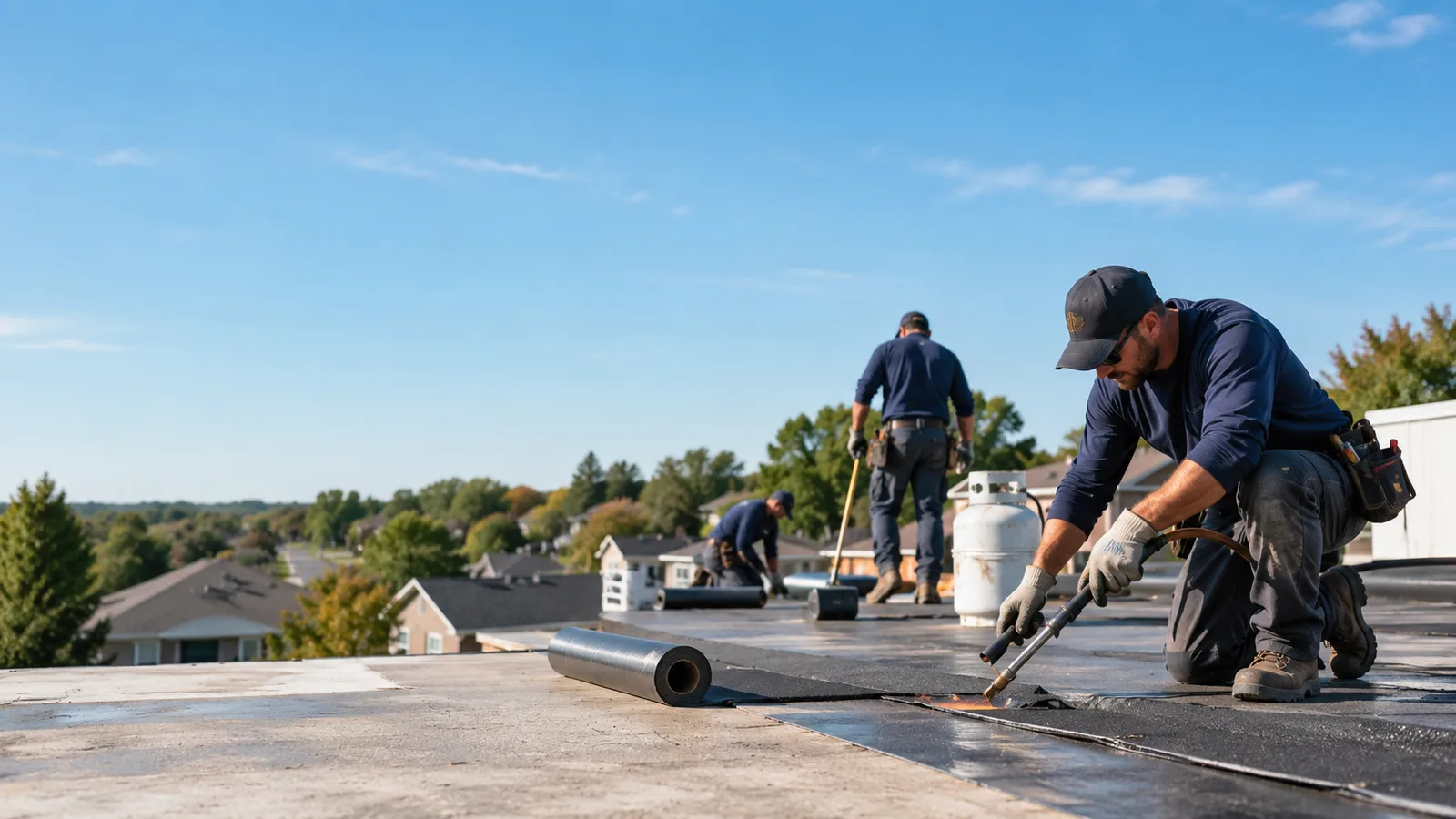 Flat Roof Leak Repair providers in Robards, KY